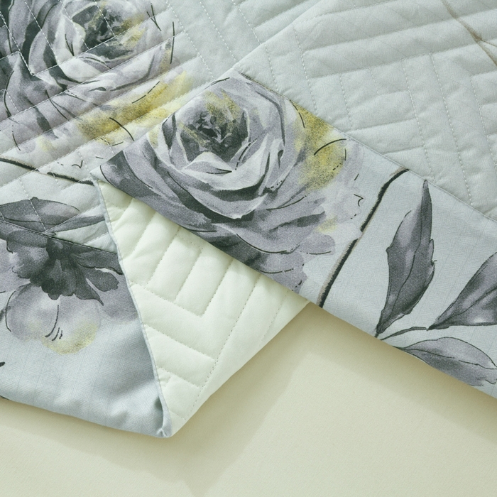 91家纺网 家纺一手货源 找家纺 OL家纺 2025新款13376全棉印花床盖三件套 逐梦