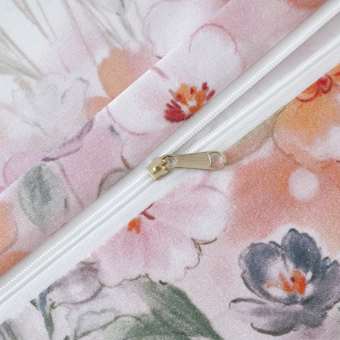 91家纺网 家纺一手货源 找家纺 OL家纺 2025新款13376全棉印花床盖三件套 落木静-红