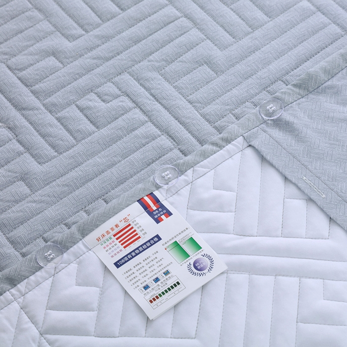 91家纺网 家纺一手货源 找家纺 OL家纺 2025新款13376全棉印花床盖三件套 花溪寻梦