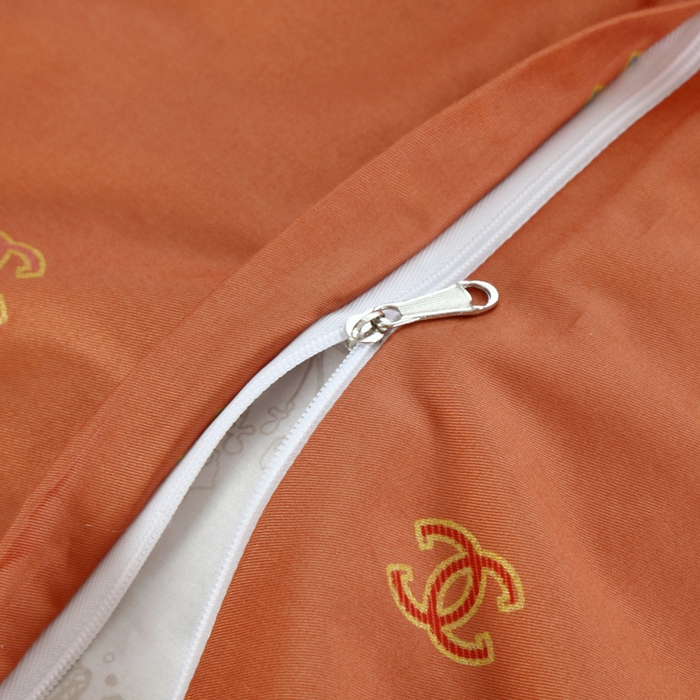 91家纺网 家纺一手货源 找家纺 OL家纺 2025新款13376全棉印花床盖三件套 欧风丽影-橙黄