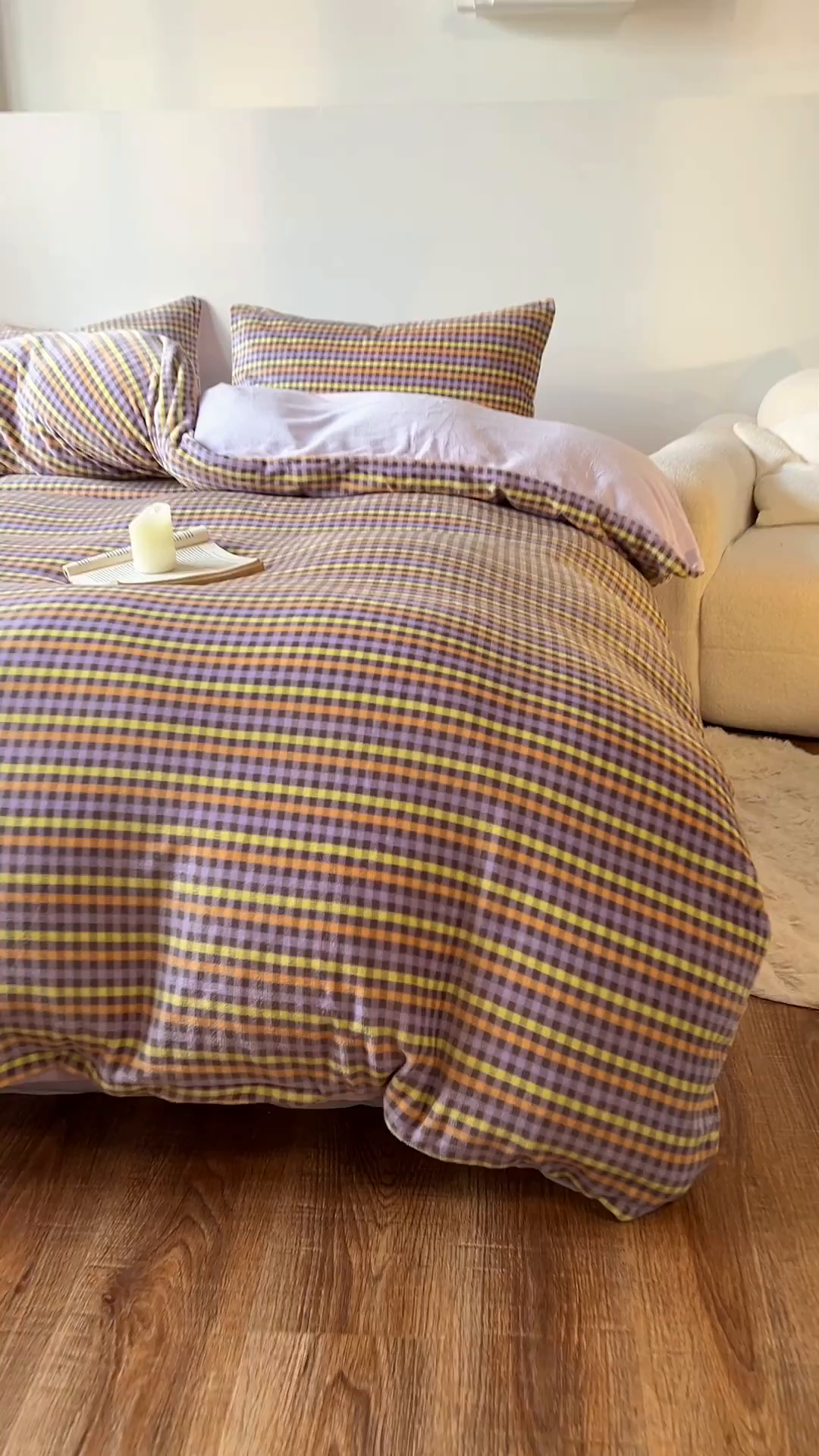 91家纺网 家纺一手货源 找家纺 （总）思诺羽床笠 2025新款加厚牛奶绒印花四件套