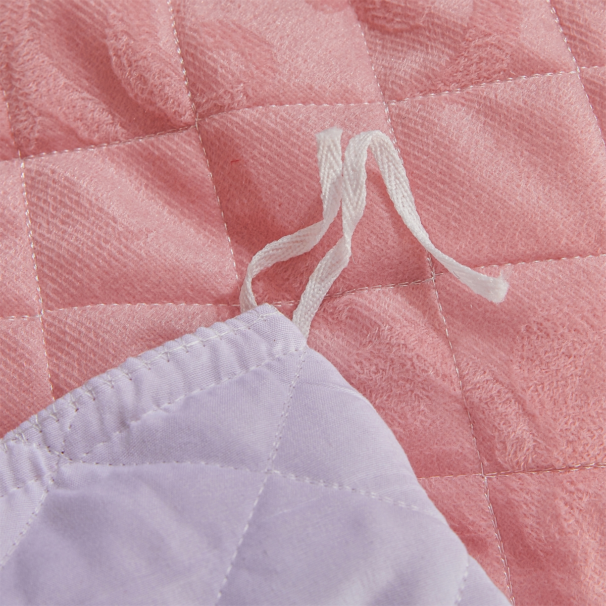 91家纺网 家纺一手货源 找家纺 （总）好儿喜家纺 2025新款柔暖天鹅绒夹棉床裙香格里系列四件套