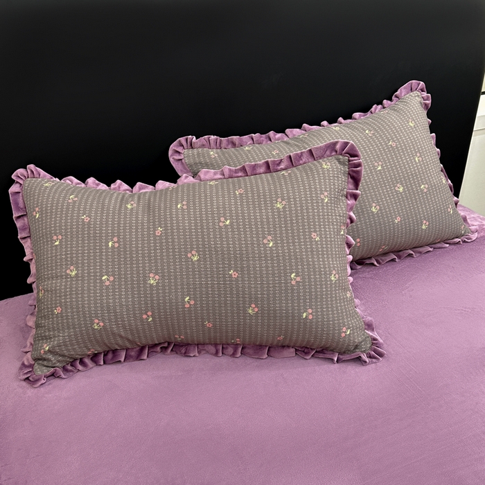 91家纺网 家纺一手货源 找家纺 （总）一比一家纺 2025新款保暖舒适云感纱➕绒加绒四件套