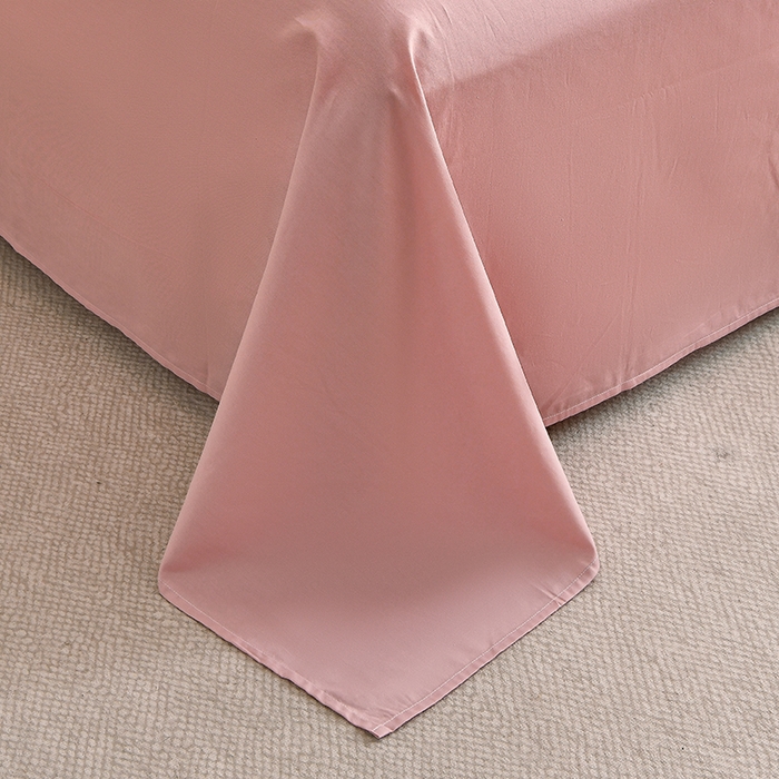 91家纺网 家纺一手货源 找家纺 宇彬家纺 2026直播热爆新款A类13374全棉母婴级一字绣宽边枕套被套纯色单被套贡缎新疆长绒匹马棉轻奢可定做 一字绣-紫豆沙