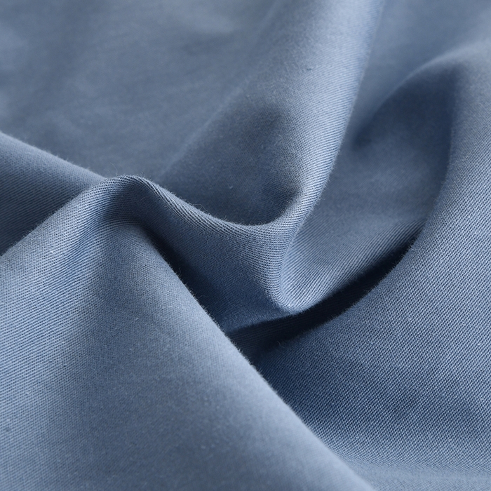 91家纺网 家纺一手货源 找家纺 宇彬家纺 2026直播热爆新款A类13374全棉母婴级一字绣宽边枕套被套纯色单被套贡缎新疆长绒匹马棉轻奢可定做 一字绣-宾利蓝