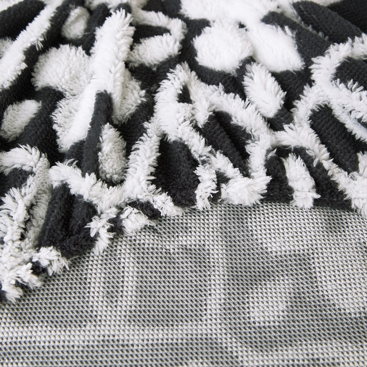 91家纺网 家纺一手货源 找家纺 云玲时尚 2025新款阳离子塔芙绒床笠 山茶黑