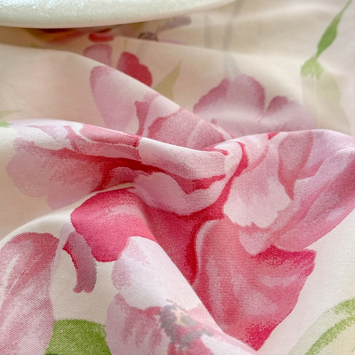 91家纺网 家纺一手货源 找家纺 壹号库 2025新款全棉四件套 粉茉