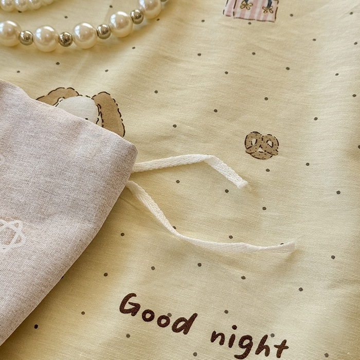 91家纺网 家纺一手货源 找家纺 壹号库 2025新款全棉四件套 小熊日记