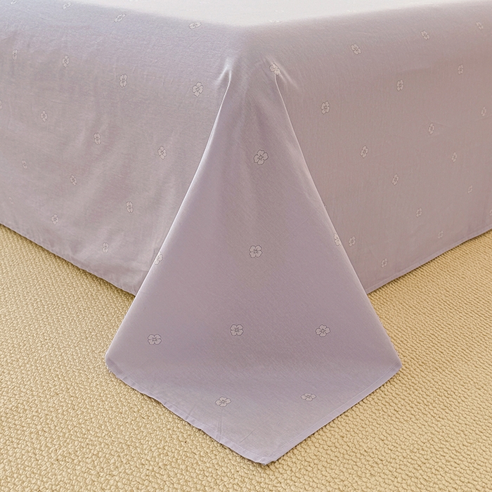 91家纺网 家纺一手货源 找家纺 壹号库 2025新款全棉四件套 紫梦