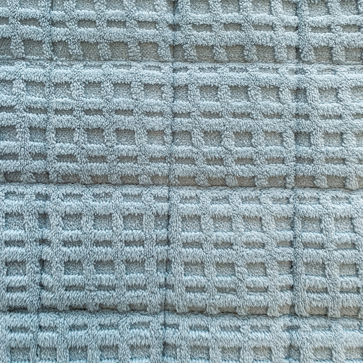 91家纺网 家纺一手货源 找家纺 予梦家纺 2025新款塔芙绒加厚夹棉床笠床垫保护套 星梦格 苍蓝