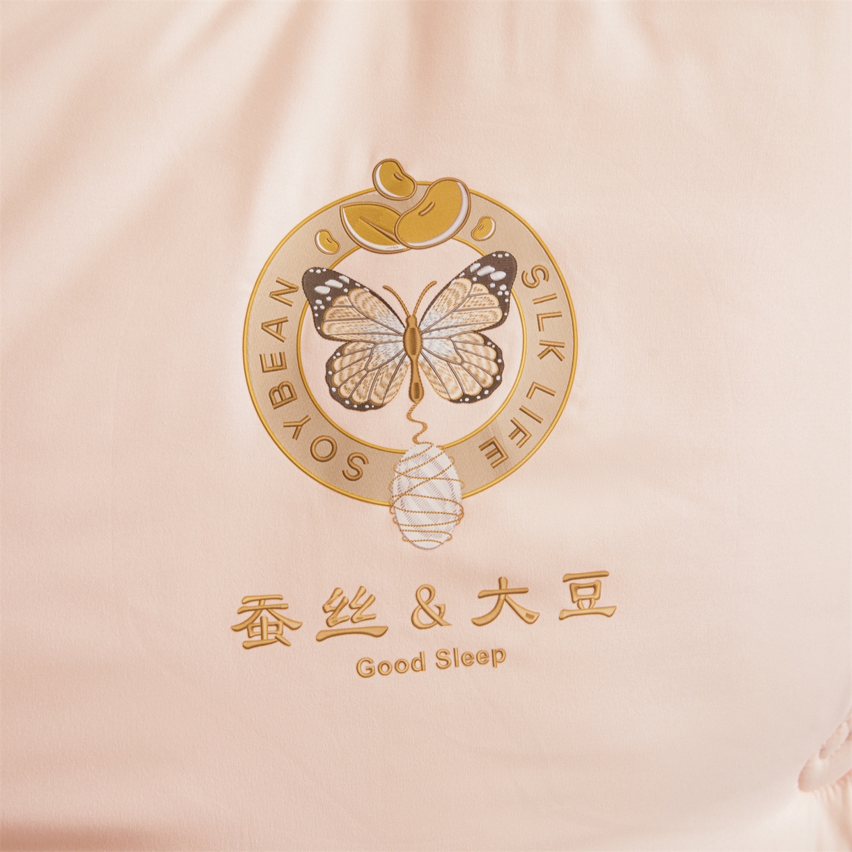 91家纺网 家纺一手货源 找家纺 上学郎家居 2025新款水洗棉大豆被子被芯-蝶舞 蝶舞大豆-柔肤玉