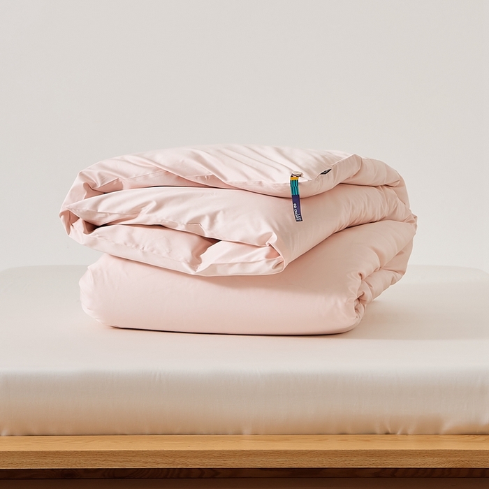 91家纺网 家纺一手货源 找家纺 涞澳家纺 2025新款亲肤舒适100S全棉分体（无衬系列）被套单品被套单件被套 100支全棉-润玉粉