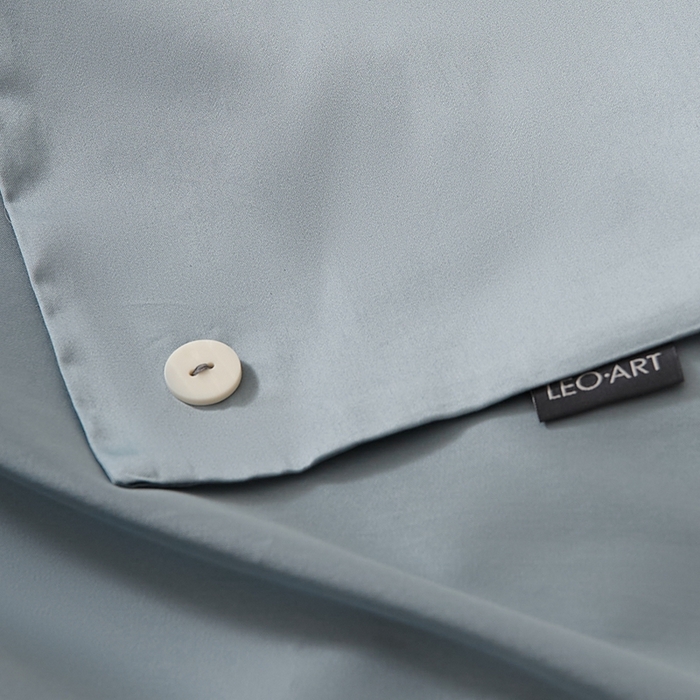 91家纺网 家纺一手货源 找家纺 涞澳家纺 2025新款亲肤舒适100S全棉分体（无衬系列）被套单品被套单件被套 100支全棉-蓝灰