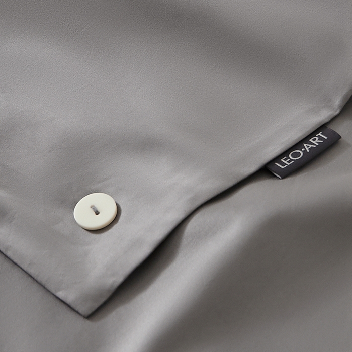 91家纺网 家纺一手货源 找家纺 涞澳家纺 2025新款亲肤舒适100S全棉分体（无衬系列）被套单品被套单件被套 100支全棉-中灰