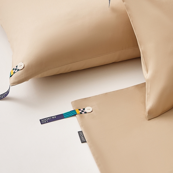 91家纺网 家纺一手货源 找家纺 涞澳家纺 2025新款亲肤舒适100S全棉分体（无衬系列）被套单品被套单件被套 100支全棉-檀棕