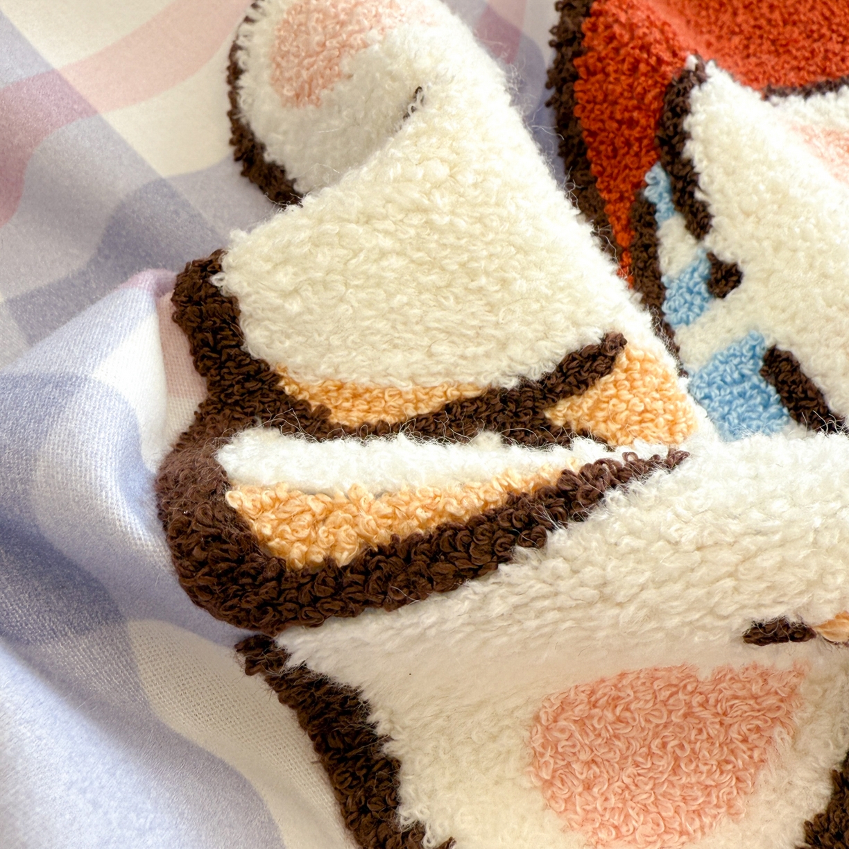 91家纺网 家纺一手货源 找家纺 沐辰 2025新款A类全棉磨毛绣花单品床单床笠 幸运西高地-床单