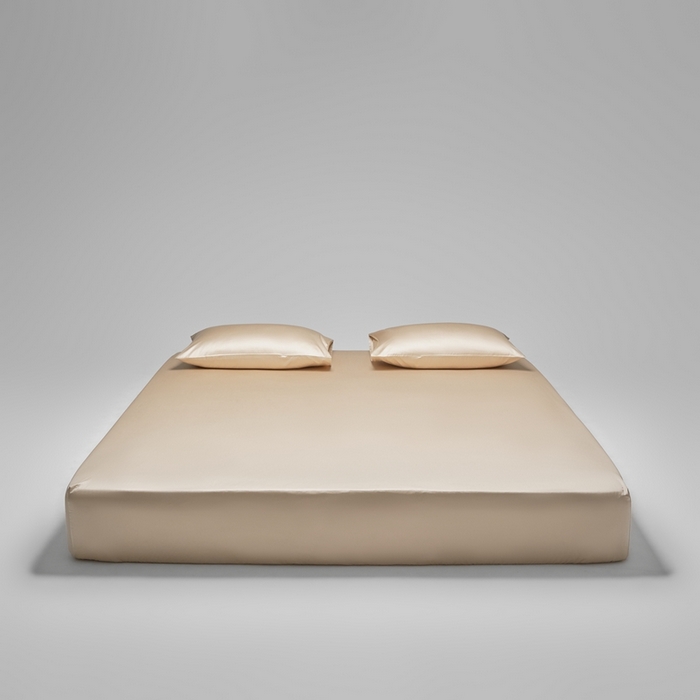 涞澳家纺 2025新款亲肤舒适100S全棉分体（无衬系列）床笠单品床笠单件床笠 100支全棉-檀棕