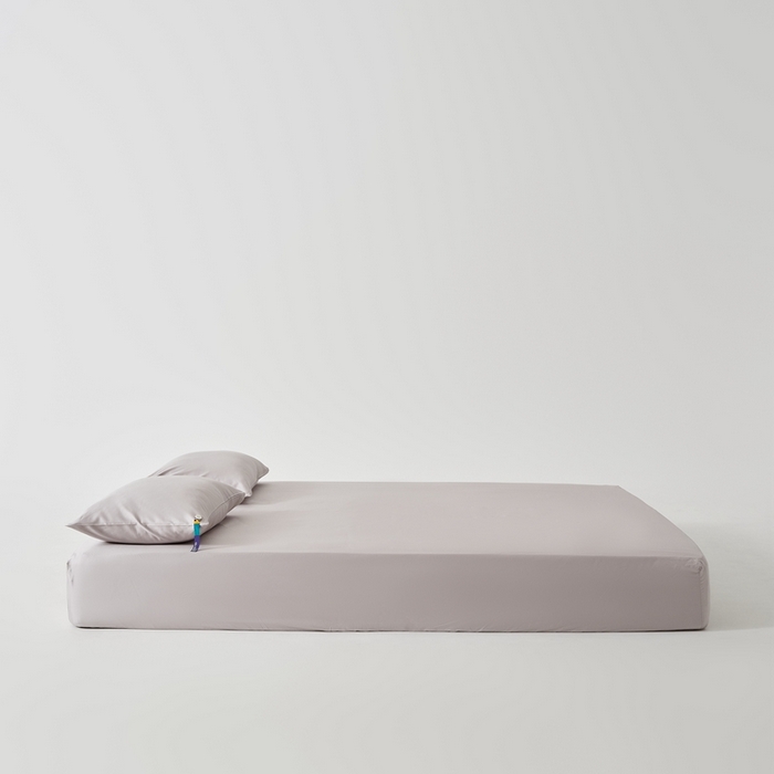 91家纺网 家纺一手货源 找家纺 涞澳家纺 2025新款亲肤舒适100S全棉分体（无衬系列）床笠单品床笠单件床笠 100支全棉-香芋