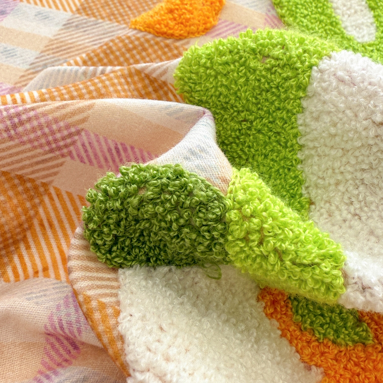 91家纺网 家纺一手货源 找家纺 沐辰 2025新款A类全棉磨毛绣花单品床单床笠 超酷吉伊卡哇-床单