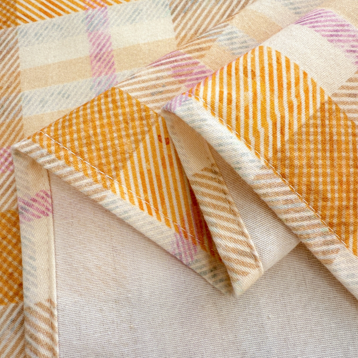 91家纺网 家纺一手货源 找家纺 沐辰 2025新款A类全棉磨毛绣花单品床单床笠 超酷吉伊卡哇-床单