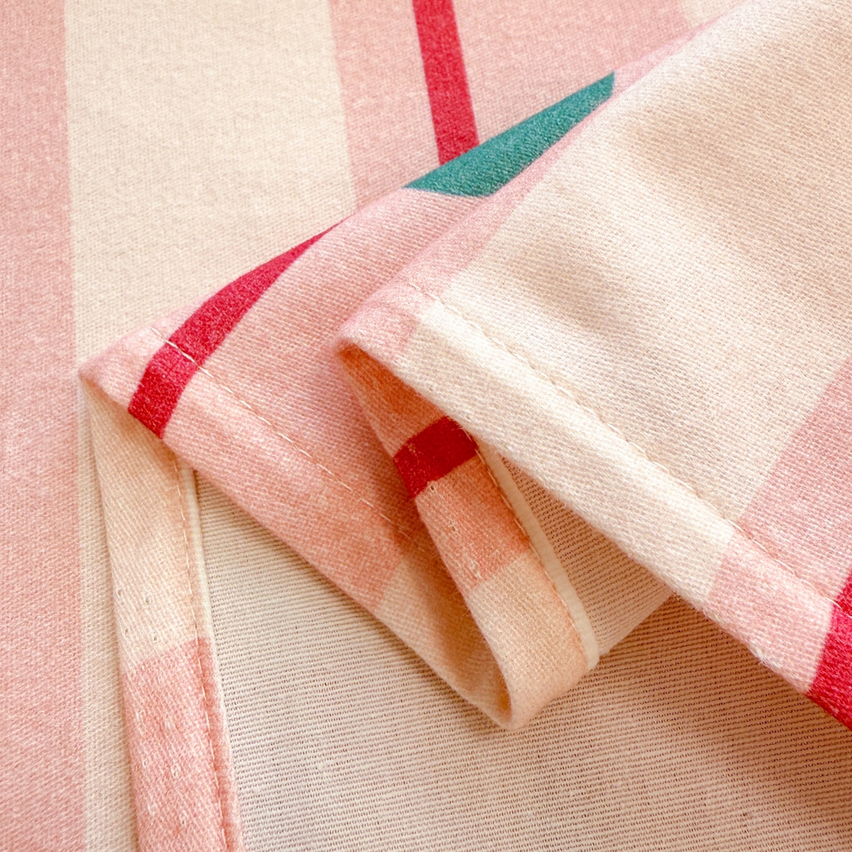 91家纺网 家纺一手货源 找家纺 沐辰 2025新款A类全棉磨毛绣花单品床单床笠 点点西高地-床单