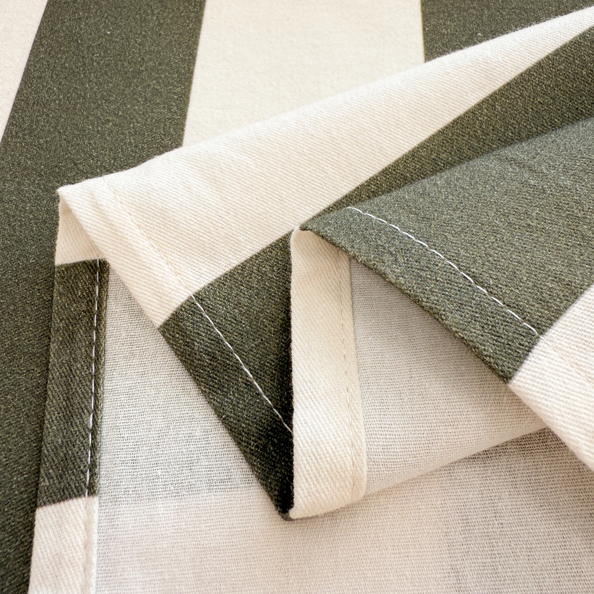 91家纺网 家纺一手货源 找家纺 沐辰 2025新款A类全棉磨毛绣花单品床单床笠 星星人条纹-床单