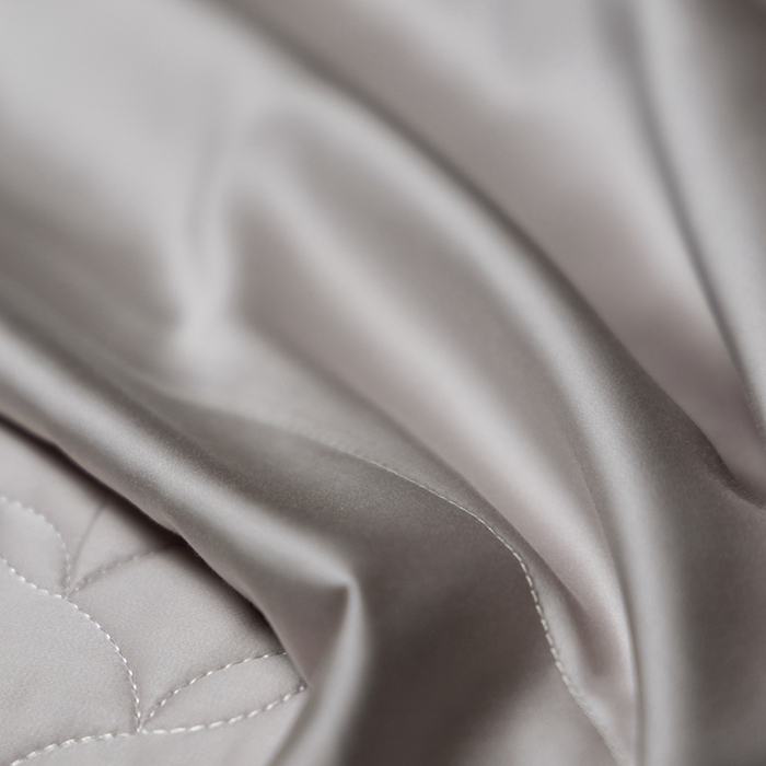 91家纺网 家纺一手货源 找家纺 涞澳家纺 2025新款80天丝棉磨毛床盖压线款四件套-星河入梦 星河入梦-米灰