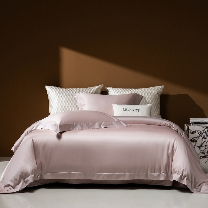 91家纺网 家纺一手货源 找家纺 涞澳家纺 2025新款80天丝棉磨毛床盖压线款四件套-星河入梦 星河入梦-梅子