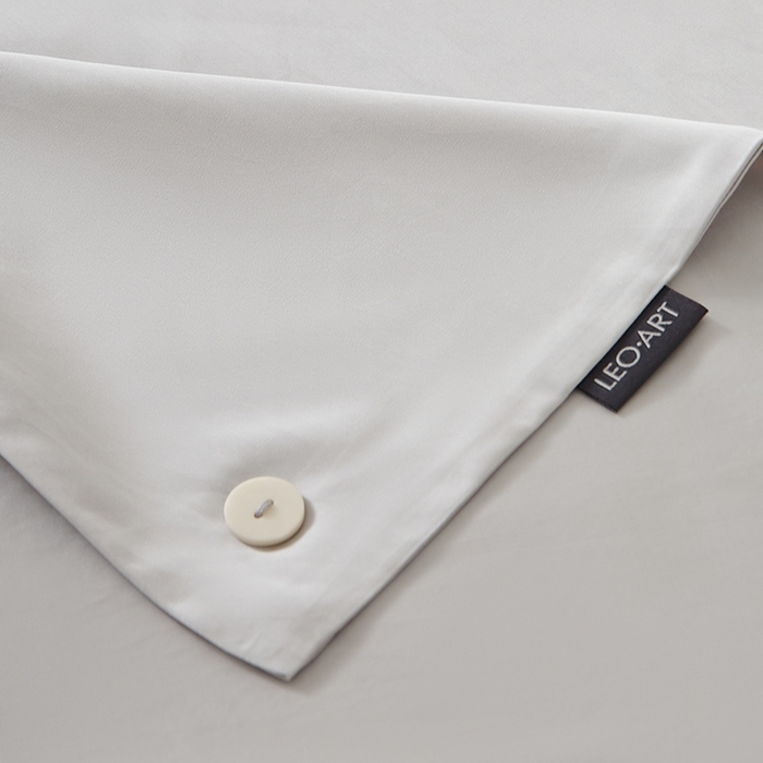 91家纺网 家纺一手货源 找家纺 涞澳家纺 2025新款亲肤舒适80S天丝棉分体（无衬系列）被套单品被套单件被套 80天丝棉-纯净灰