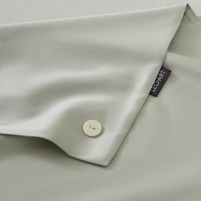 91家纺网 家纺一手货源 找家纺 涞澳家纺 2025新款亲肤舒适80S天丝棉分体（无衬系列）被套单品被套单件被套 80天丝棉-青豆绿