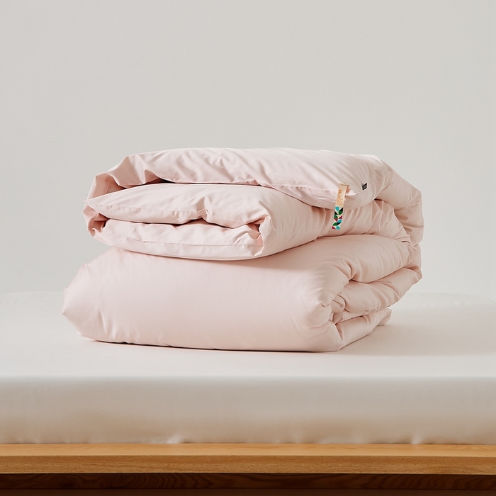 91家纺网 家纺一手货源 找家纺 涞澳家纺 2025新款亲肤舒适80S天丝棉分体（无衬系列）被套单品被套单件被套 80天丝棉-香草粉