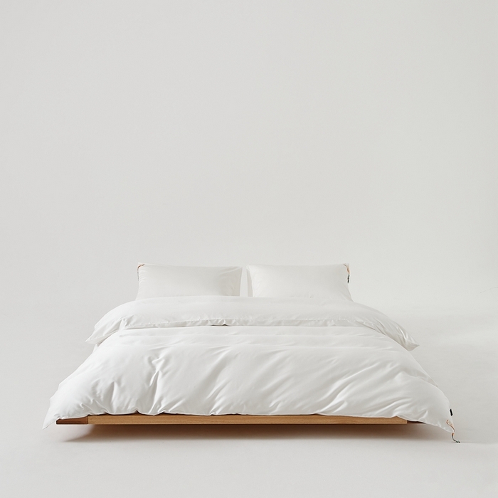 91家纺网 家纺一手货源 找家纺 涞澳家纺 2025新款亲肤舒适80S天丝棉分体（无衬系列）被套单品被套单件被套 80天丝棉-莹白