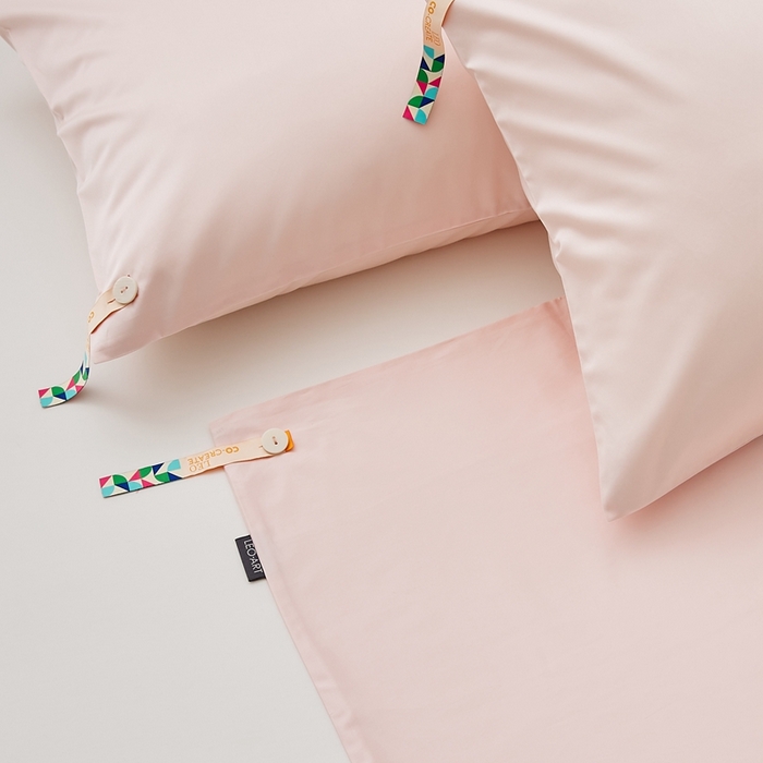 91家纺网 家纺一手货源 找家纺 涞澳家纺 2025新款亲肤舒适80S天丝棉分体（无衬系列）被套单品被套单件被套 80天丝棉-香草粉