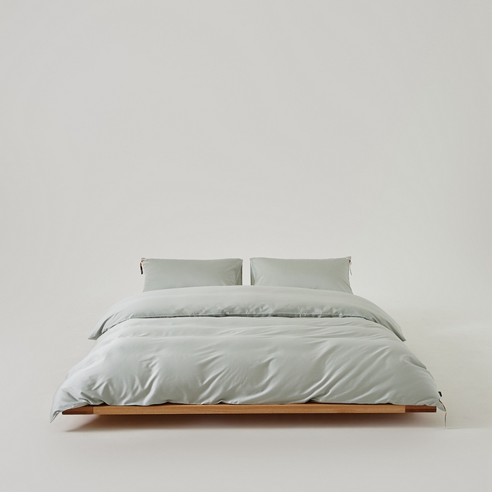91家纺网 家纺一手货源 找家纺 涞澳家纺 2025新款亲肤舒适80S天丝棉分体（无衬系列）被套单品被套单件被套 80天丝棉-青豆绿