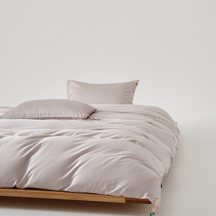 91家纺网 家纺一手货源 找家纺 涞澳家纺 2025新款亲肤舒适80S天丝棉分体（无衬系列）被套单品被套单件被套 80天丝棉-米灰