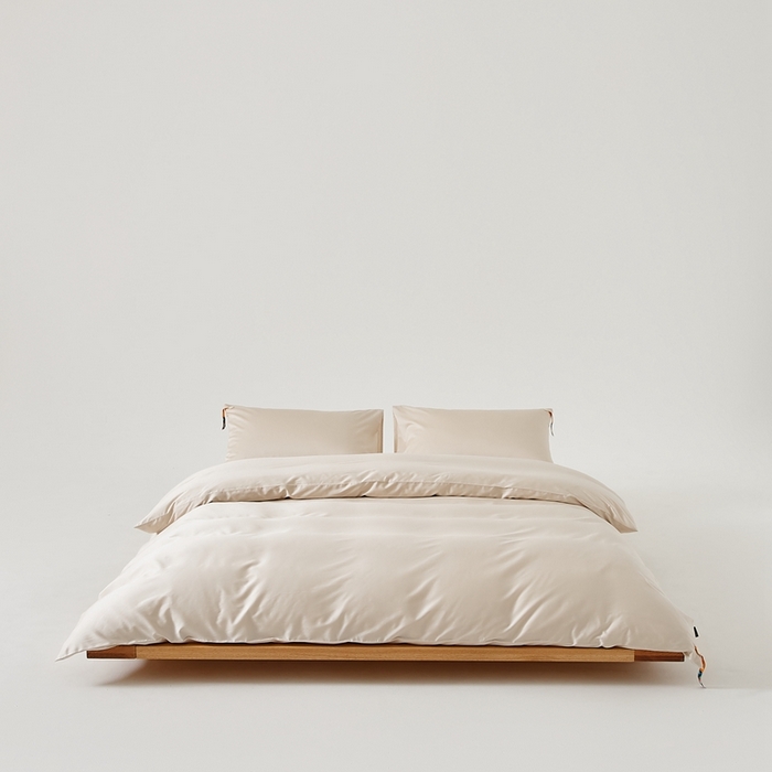 91家纺网 家纺一手货源 找家纺 涞澳家纺 2025新款亲肤舒适80S天丝棉分体（无衬系列）被套单品被套单件被套 80天丝棉-香槟灰