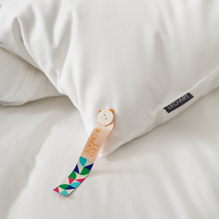 91家纺网 家纺一手货源 找家纺 涞澳家纺 2025新款亲肤舒适80S天丝棉分体（无衬系列）被套单品被套单件被套 80天丝棉-莹白