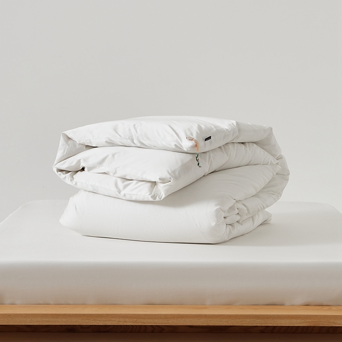 91家纺网 家纺一手货源 找家纺 涞澳家纺 2025新款亲肤舒适80S天丝棉分体（无衬系列）被套单品被套单件被套 80天丝棉-莹白