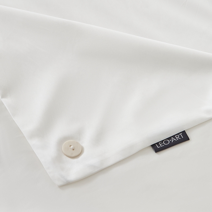 91家纺网 家纺一手货源 找家纺 涞澳家纺 2025新款亲肤舒适80S天丝棉分体（无衬系列）被套单品被套单件被套 80天丝棉-莹白