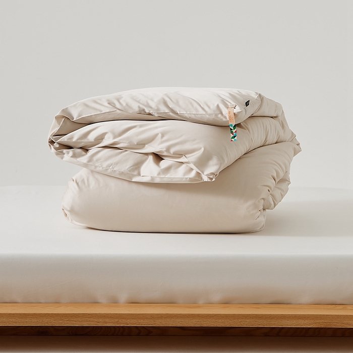 91家纺网 家纺一手货源 找家纺 涞澳家纺 2025新款亲肤舒适80S天丝棉分体（无衬系列）被套单品被套单件被套 80天丝棉-香槟灰