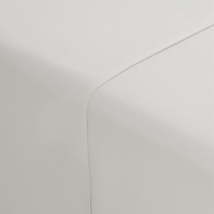 91家纺网 家纺一手货源 找家纺 涞澳家纺 2025新款亲肤舒适80S天丝棉分体（无衬系列）床单单品床单单件床单 80天丝棉-莹白