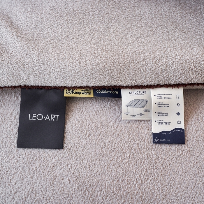 91家纺网 家纺一手货源 找家纺 涞澳家纺 2025新款亲肤舒适毛巾绒懒人被被子被芯 毛巾绒懒人被-灰