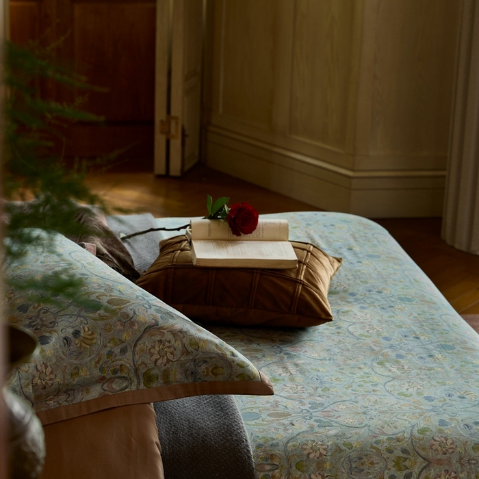 91家纺网 家纺一手货源 找家纺 （总）涞澳家纺 2025秋冬新款亲肤舒适全棉纯棉印花四件套