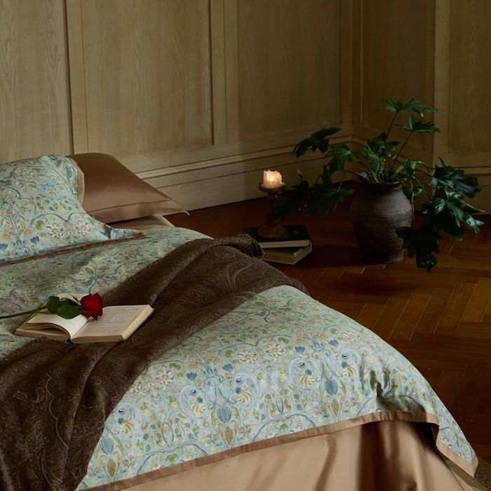 91家纺网 家纺一手货源 找家纺 （总）涞澳家纺 2025秋冬新款亲肤舒适全棉纯棉印花四件套