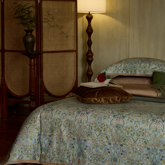 91家纺网 家纺一手货源 找家纺 （总）涞澳家纺 2025秋冬新款亲肤舒适全棉纯棉印花四件套