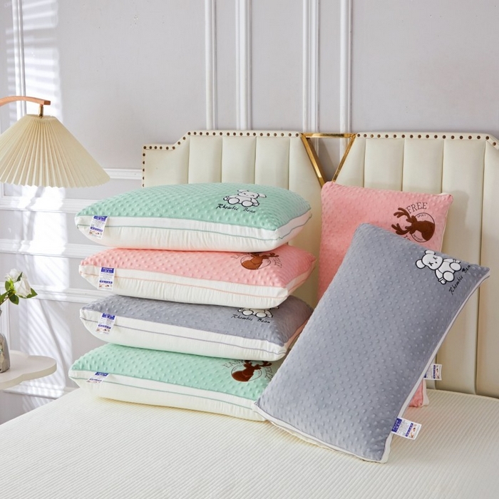 木子晗 2025新款豆豆熊枕头枕芯 组合图仅供展示