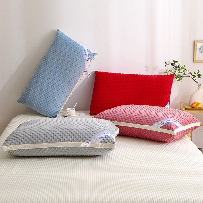 （总）木子晗 2025新款绒豆豆枕头枕芯