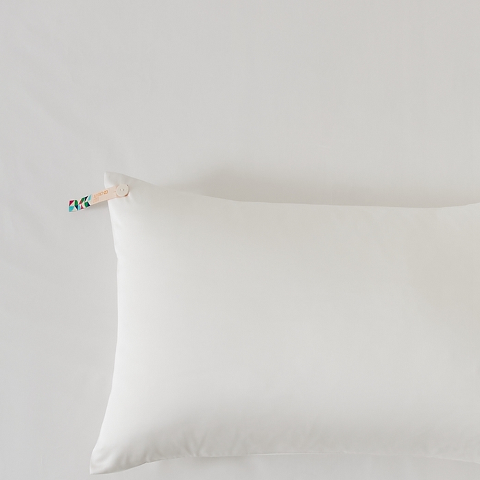 91家纺网 家纺一手货源 找家纺 涞澳家纺 2025新款亲肤舒适80S天丝棉分体（无衬系列）枕套单品枕套单件枕套 80天丝棉-莹白