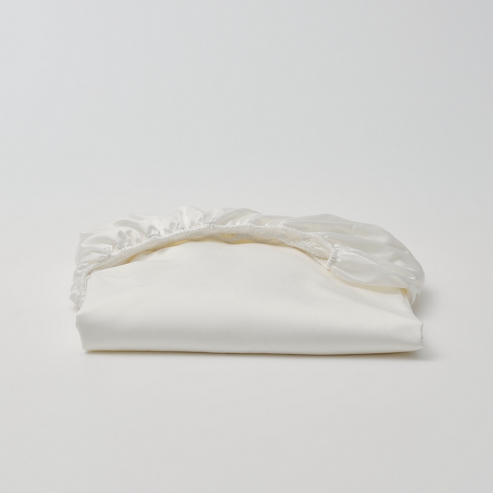 91家纺网 家纺一手货源 找家纺 涞澳家纺 2025新款亲肤舒适80S天丝棉分体（无衬系列）床笠单品床笠单件床笠 80天丝棉-莹白