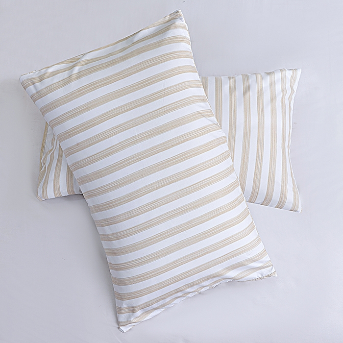 91家纺网 家纺一手货源 找家纺 柏钧家纺 2025新款跨境外贸日式无印风单层条纹单品床笠 白